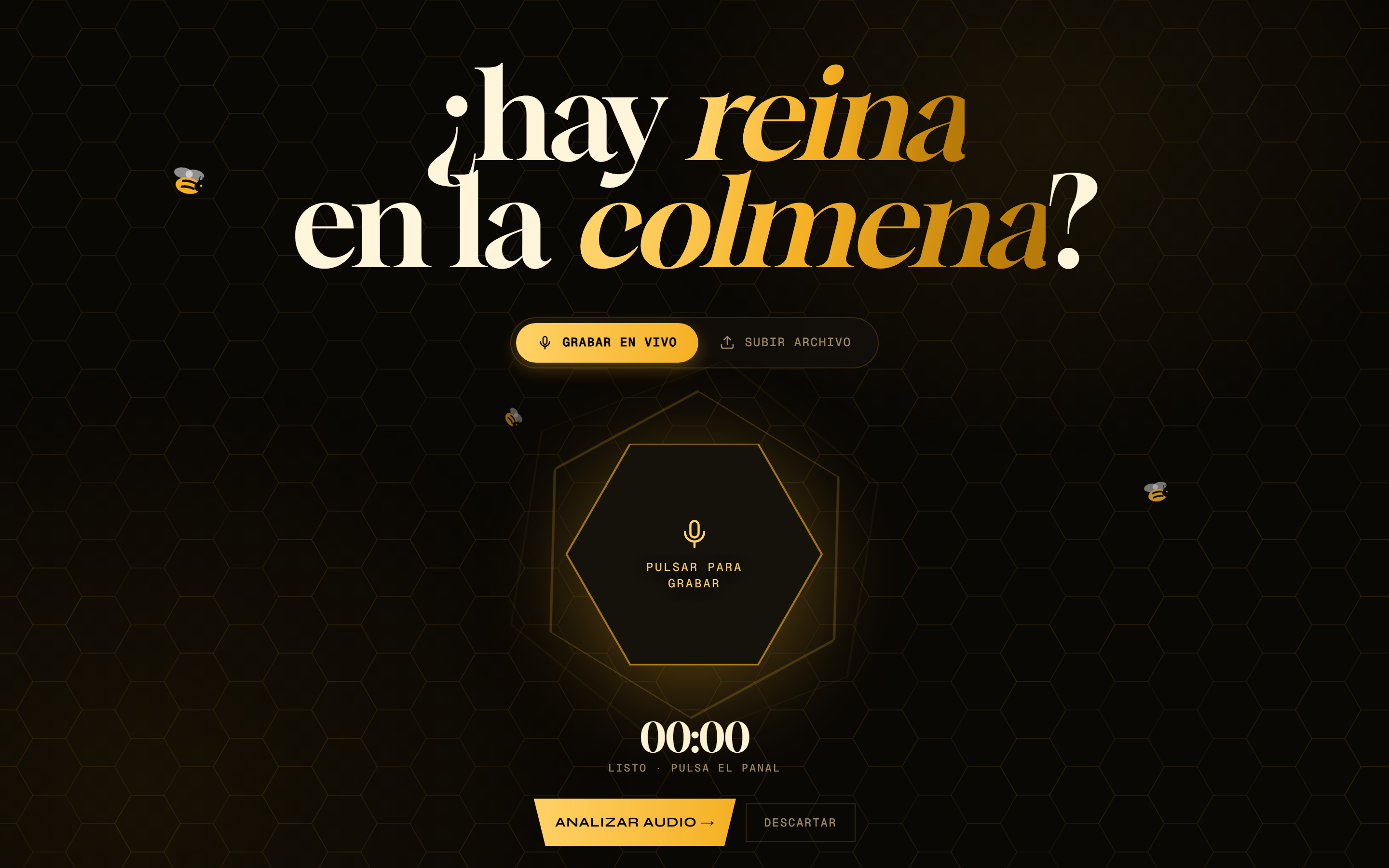 La web en producción.